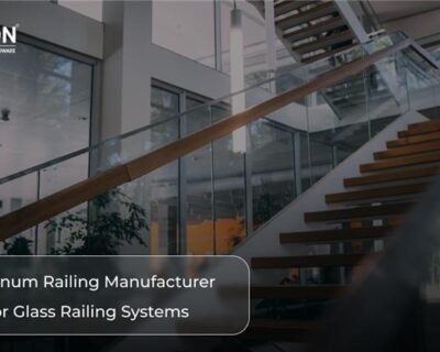 Best Aluminum Railing Manufacturer in Rajkot for Glass Railing Systems