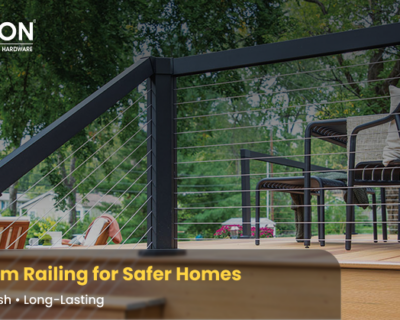 Why Aluminum Railing Is a Smart Choice for Home Safety