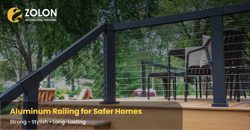 Why Aluminum Railing Is a Smart Choice for Home Safety
